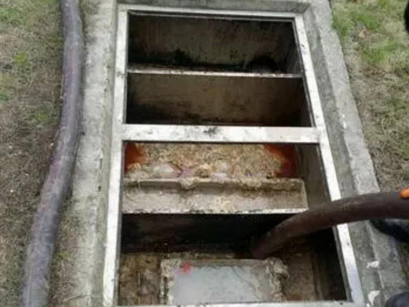 鸠江隔油池清理